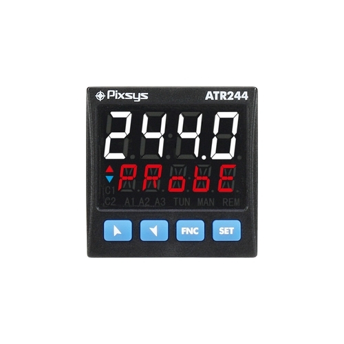 Régulateur de température universel PIXSYS ATR244 – 48×48 mm, alimentation 24-240 VAC/DC, entrée universelle U/I/R/TC - Image 1