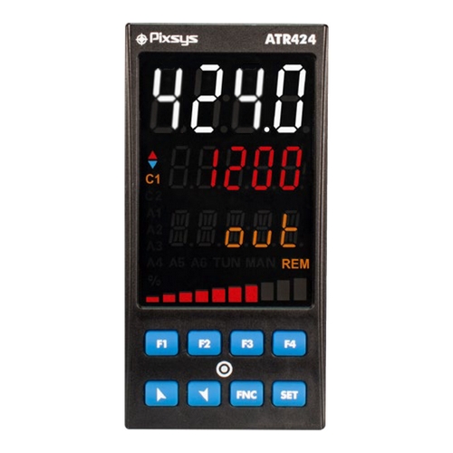Régulateur de température universel PIXSYS ATR424 – 48x48mm – alimentation 230VAC/24VDC – entrée universelle - Image 1
