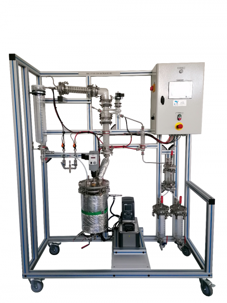 Banc de réaction GPC R05 – réacteur chimique en phase liquide, avec colonne de rectification - Image 1