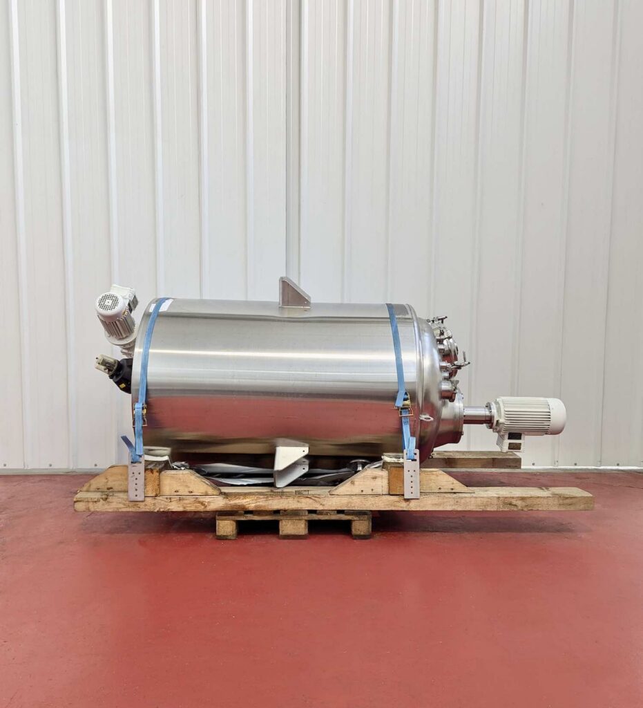 Réacteur / cuve de réaction Bio Inox – inox 900L avec défloculeuse et éclairage intérieur - Image 1