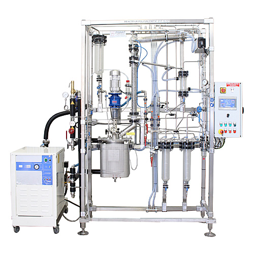 Réacteur polyvalent manuel – réaction, synthèse, distillation, cristallisation, dissolution et évaporation - Image 1