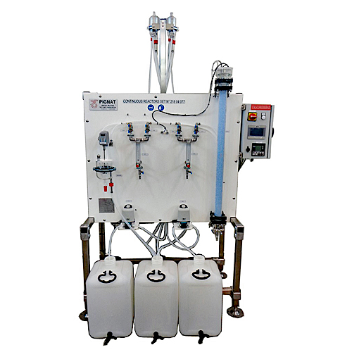 Réacteurs continus DTS/RÉACTION – étude par distribution des temps de séjour et saponification - Image 1