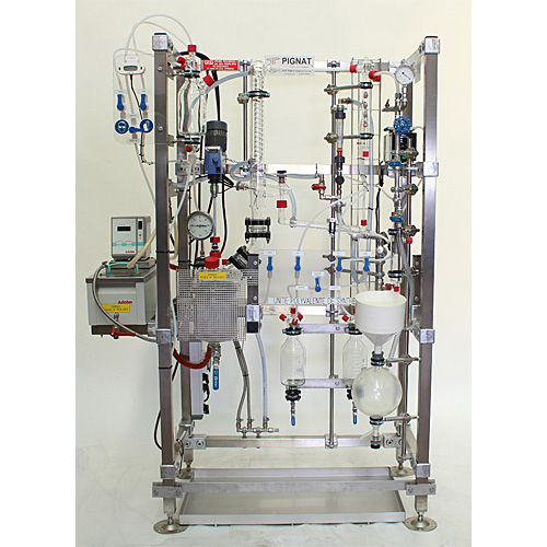 Unité polyvalente de synthèse 3L – Réaction, cuve inox, agitation et instrumentation complète - Image 1