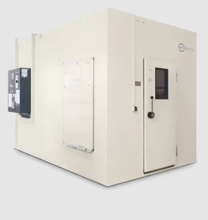 Chambre d&rsquo;essai de stabilité Walk-in – Panneau modulaire pour tests de stabilité pharmaceutiques conformes ICH Q1A et FDA - Image 1