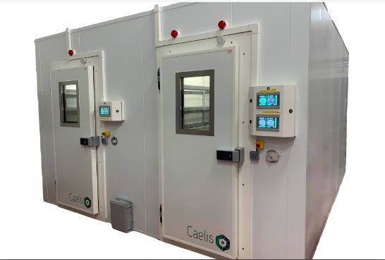 Enceinte climatique modulaire 100m3 standard – Caisson de traitement d&rsquo;air dernière génération – CAELIS - Image 1