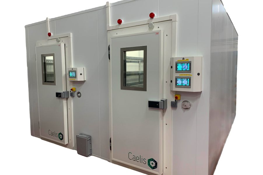 Enceinte climatique modulaire standard avec un caisson de traitement d&rsquo;air dernière génération – CAELIS - Image 1