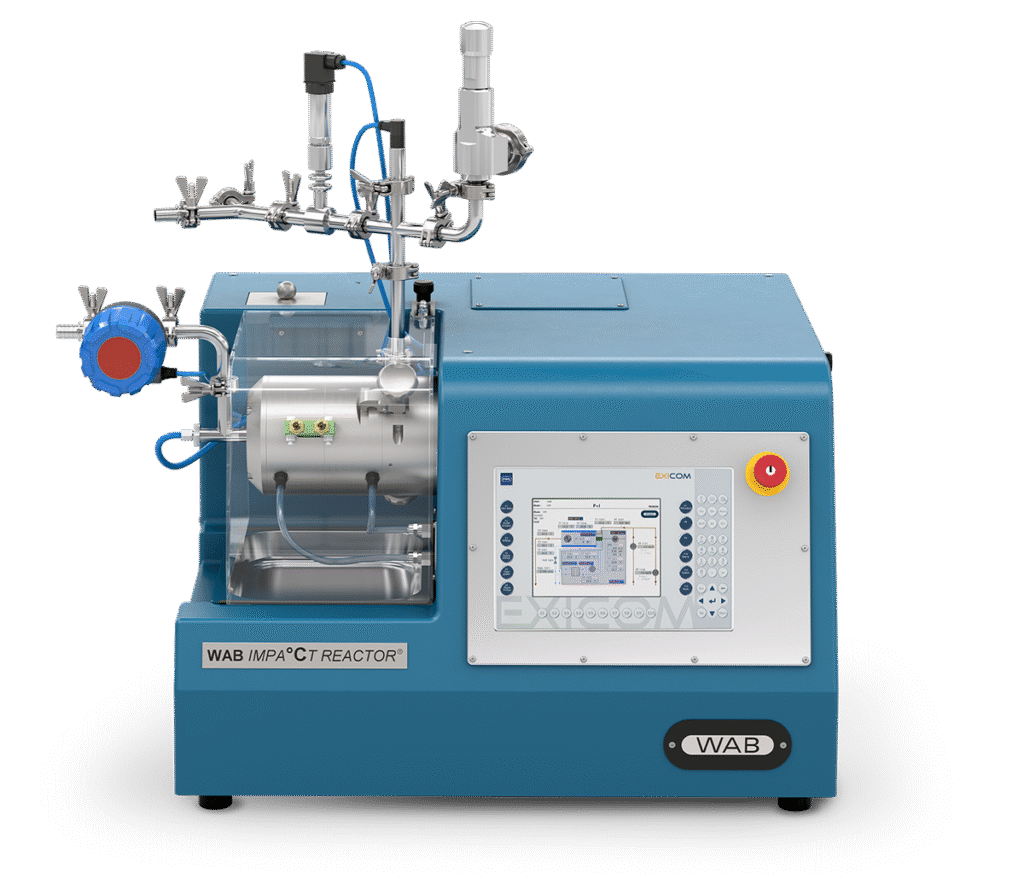 WAB IMPA°CT REACTOR – Réacteur de mécanochimie chauffé par induction pour la chimie en continu - Image 1