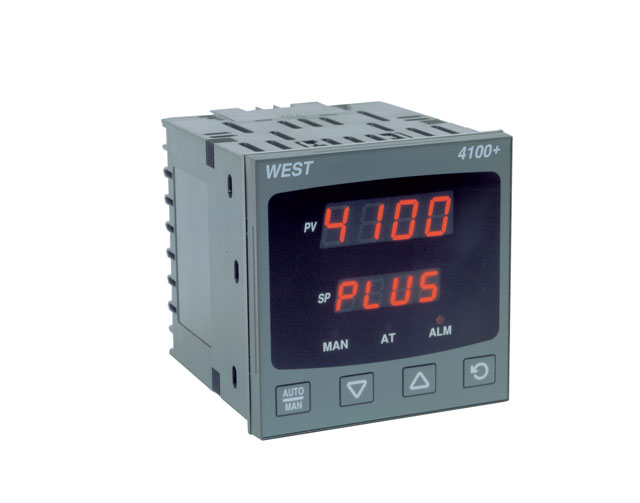 Régulateur de température West 4100 – format 96×96 mm – entrée universelle – alimentation 230VAC ou 24VDC - Image 1