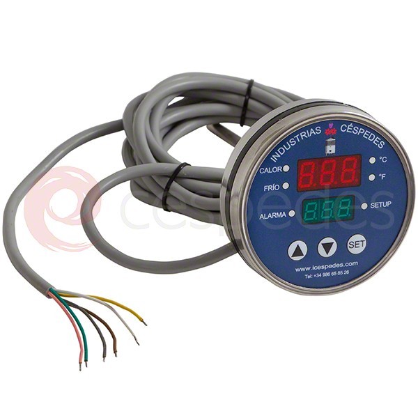 Contrôleur de température pour fermentation – Capteur intégré – Plage -9.9 à +99.9°C – IP65 - Image 1