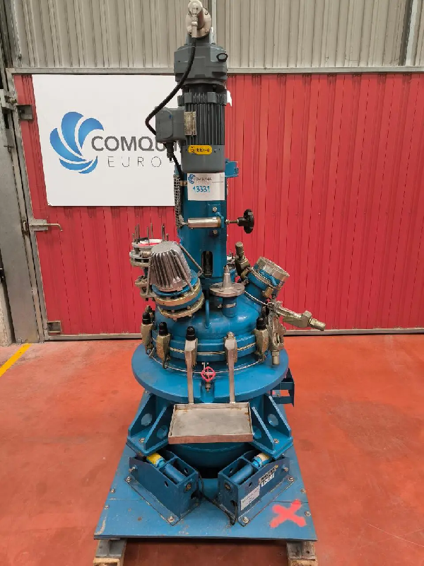 Réacteur émail dietrich atex 127 litres avec enveloppe et agitation – référence                        :                         c13331 - Image 1