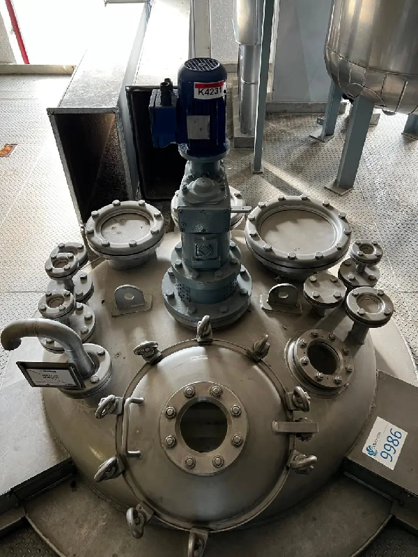 Réacteur atex inox 316l 2455 litres d&rsquo;occasion – référence                        :                         c9986 - Image 1