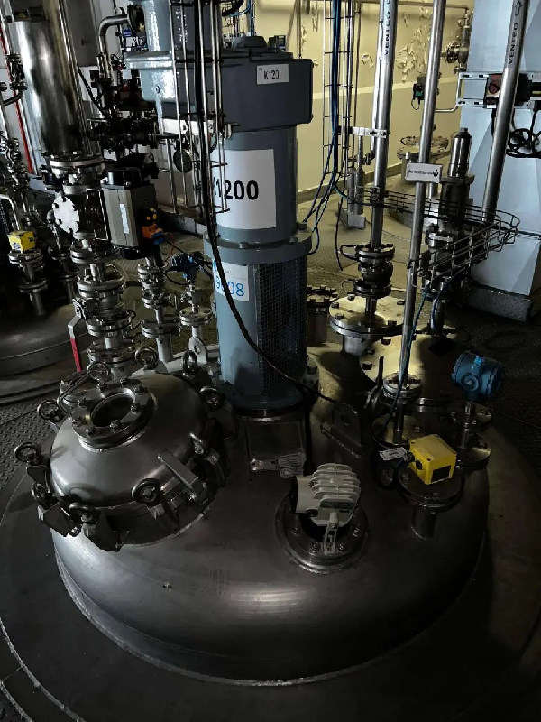 Réacteur bachiller atex en acier inoxydable 316l 3 850 litres avec agitation et demi-tige d&rsquo;occasion_100 – référence                        :                         c9608 - Image 1