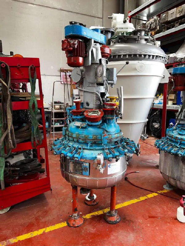 Réacteur dietrich émaillé 155 litres avec agitation et veste d&rsquo;occasion – référence                        :                         c7555 - Image 1