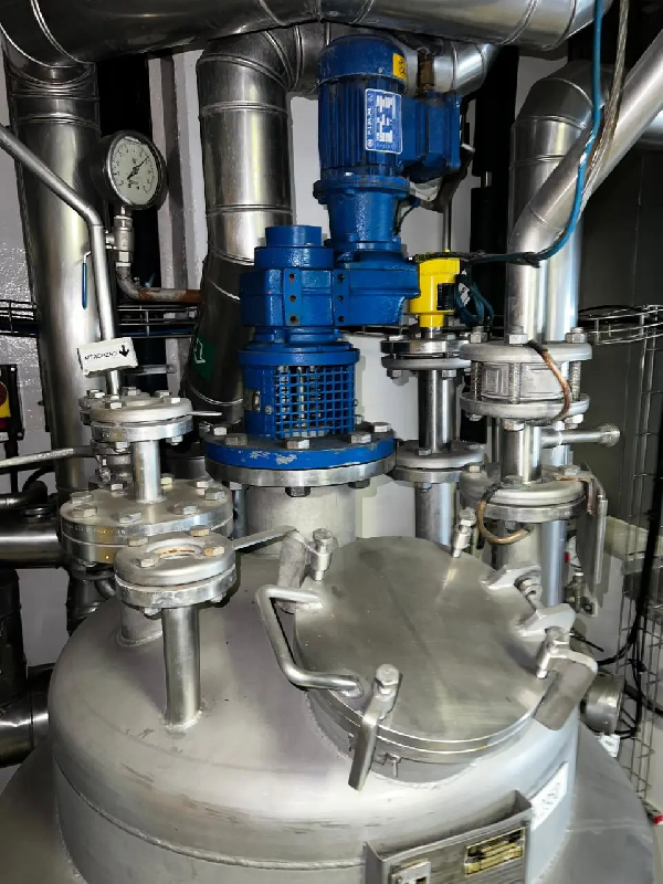 Réacteur justinox atex inox 316l 380 litres d&rsquo;occasion avec demi tige et isolation thermique – référence                        :                         c9680 - Image 1