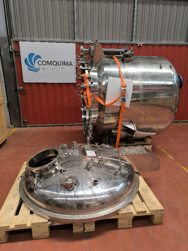 Réacteur tinsmacal acier inoxydable 2000 litres avec enveloppe – référence                        :                         c13936 - Image 1