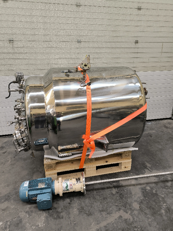 Réacteur tinsmacal acier inoxydable avec enveloppe et agitation – référence                        :                         c14030 - Image 1