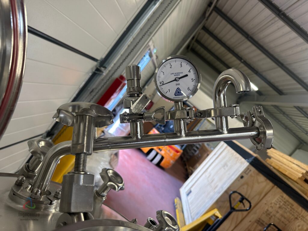 Cuve agitée Himorex 200 litres – double-enveloppe, agitation magnétique GMP500 – 2017 - Image 3