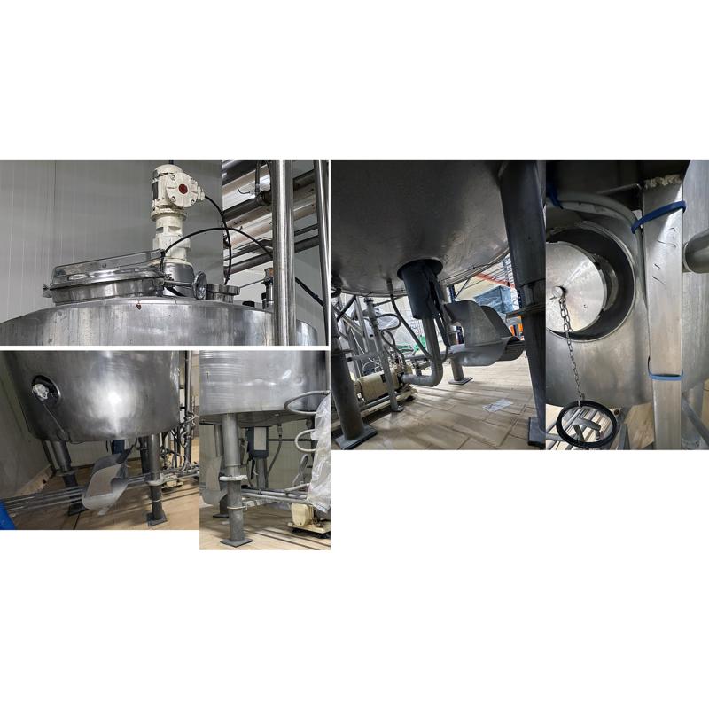 Réacteur inox agité à double-enveloppe PROMINOX env. 1500 litres – pression 3/6 bars - Image 2