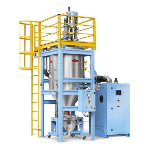 Cristalliseur PET MPK – traitement chips amorphes flakes avec système ouverture assistée - Image 1