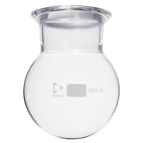 Réacteurs sphériques Duran – Réacteur en verre borosilicaté 3,3 avec rodage plan et bride 1