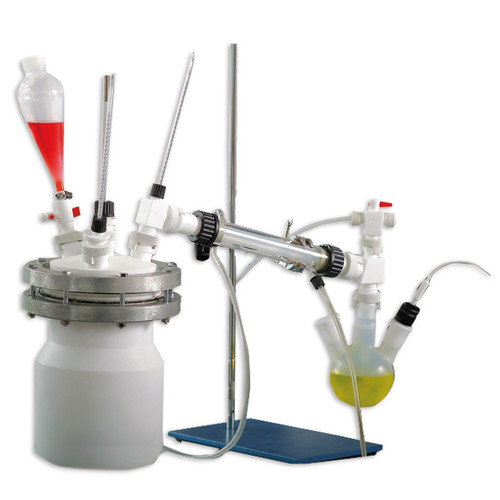 Réacteur en PTFE 1000 ml – Distillation acides/bases concentrés – Température max 200°C 1