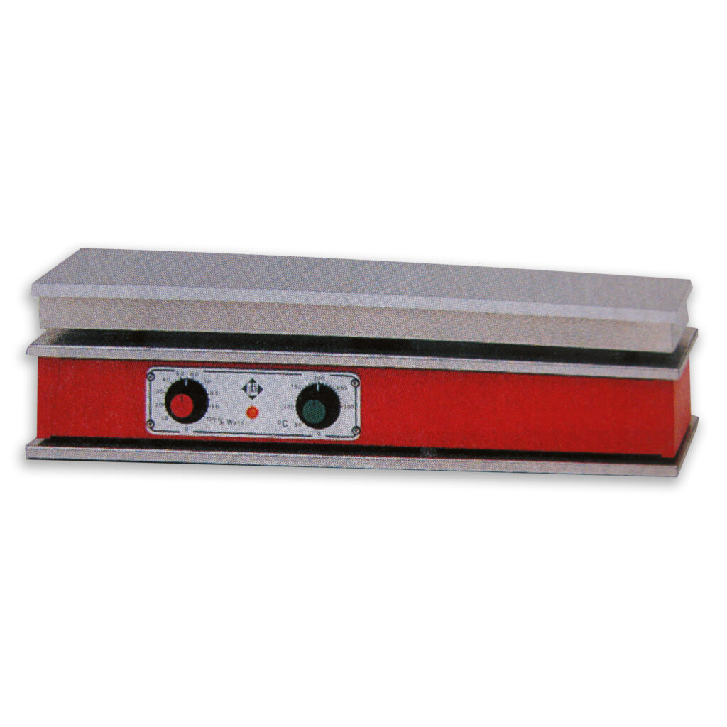 Plaque chauffante en ligne en alliage d&rsquo;aluminium – 2000 W – Température réglable de 50 à 300°C – L610 x P160 x H170 mm 1