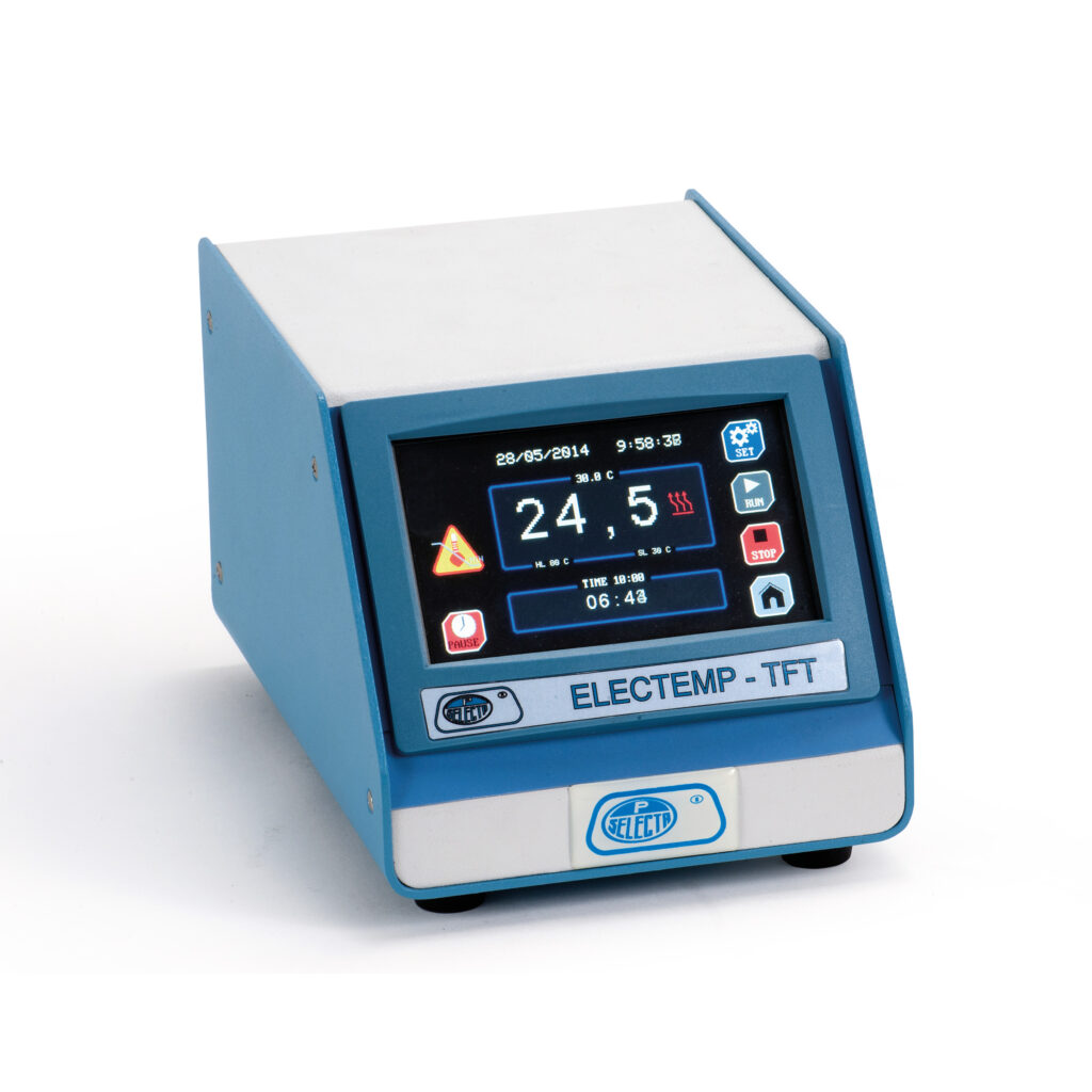 Régulateur de température Electemp-TFT – écran tactile TFT, sonde Pt100/K, -150 à +1300°C, 3100 W 1