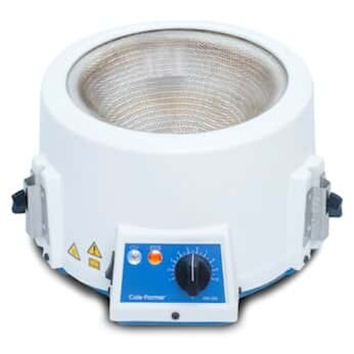 Chauffe-ballons multicapacité HM-200-V, ex EMV – Forme en V pour ballons de différentes capacités, température max 450°C 1