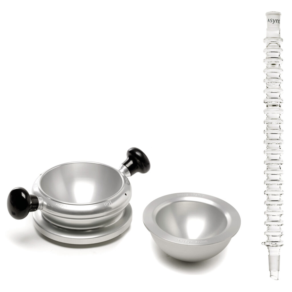Pack Drysyn Classic & CondenSyn – Bloc réactionnel avec base et réfrigérant sans eau 1