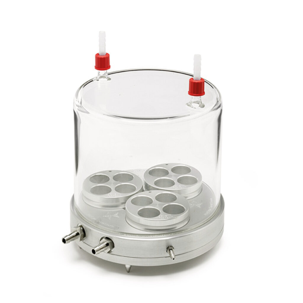 DrySyn SnowStrom Reactor – Ensemble synthèse parallèle pour tubes de 11,8 à 28,2 mm, refroidissement -30°C 1