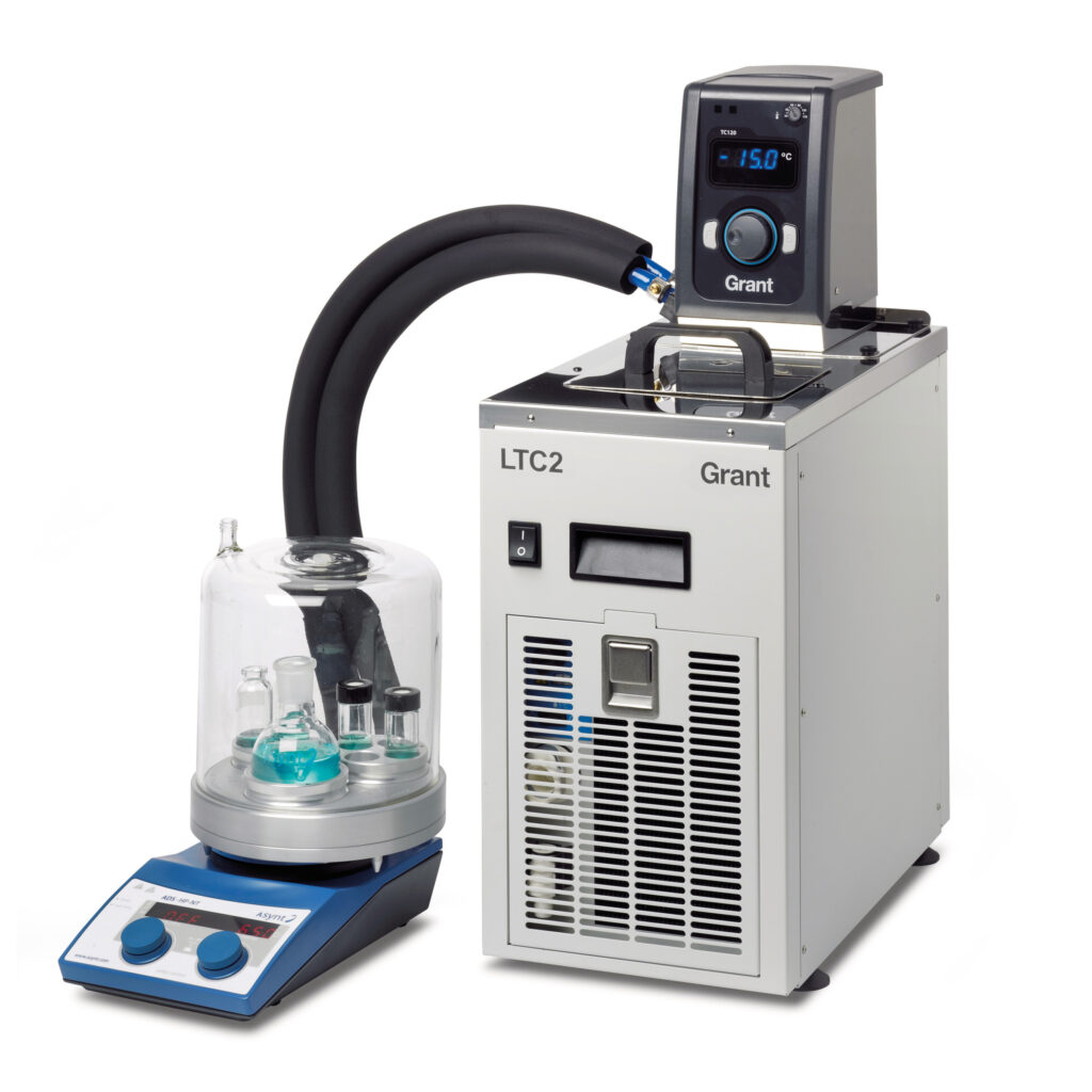 DrySyn SnowStrom Reactor – Ensemble synthèse parallèle pour tubes de 11,8 à 28,2 mm, refroidissement -30°C 4