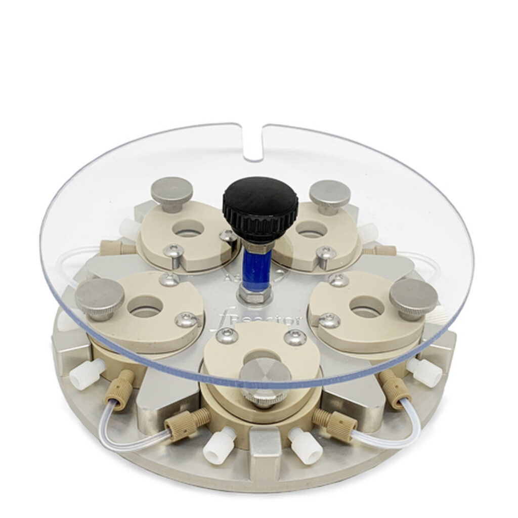 fReactor™ – Réacteur CSTR en flux continu Asynt – 5 modules PEEK 1,8/7,5 ml – 100°C, 7 bar 1