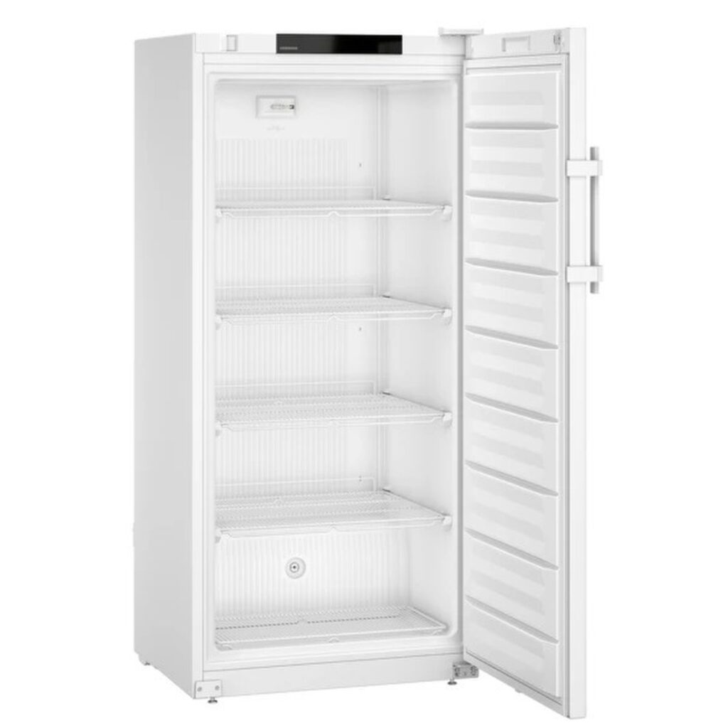Congélateur de laboratoire LG – armoire négative -25°C ± 5°C, température réglable -30 à -9°C, régulation Easytouch 3