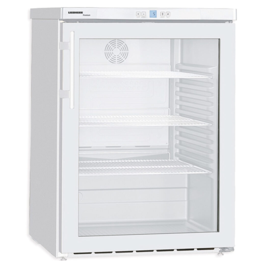 Réfrigérateur de laboratoire sous paillasse pro ventilé FKUV – +1 à +15°C – Hauteur 830 mm 1