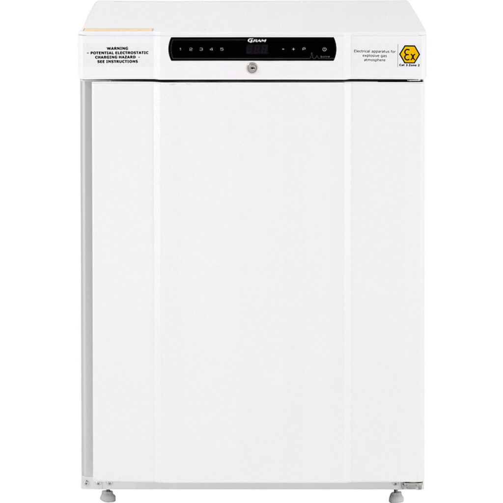 Réfrigérateur ventilé Atex Gram BioBasic RR – Réfrigérateur de laboratoire ATEX, température +2°C à +15°C 3