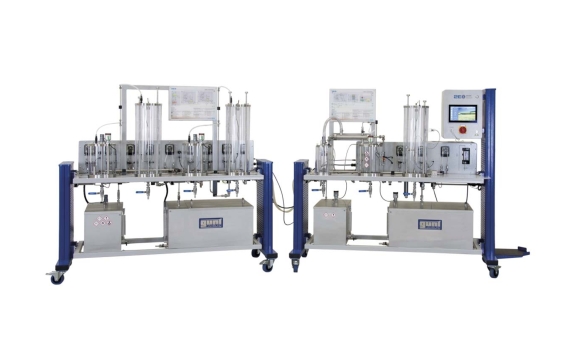 CE 650 Pilote pour production de biodiesel par transestérification, piloté par API (Réf. 083.65000) – avec interface PC USB et logiciel 2