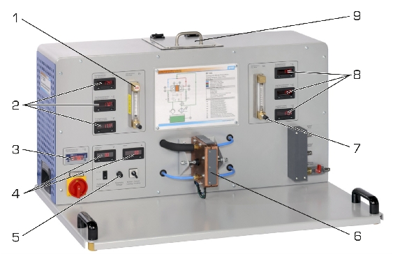 ET 120 – Appareil d&rsquo;essai de refroidissement par effet Peltier (Réf. 061.12000) – Démonstration thermoélectrique 2