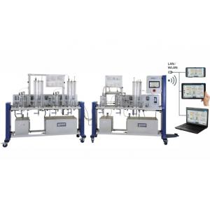 CE 650 Pilote pour production de biodiesel par transestérification, piloté par API (Réf. 083.65000) – avec interface PC USB et logiciel 1