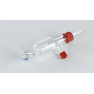 Récipient de réactions stoechiométriques – Réacteur en verre avec raccord GL 18 et robinet à trois voies – Ref: 664097 1