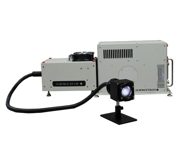 Solar simulator with fibre – Sciencetech LightLine series, AAA class, up to 50 mm side, 18 suns intensity 1