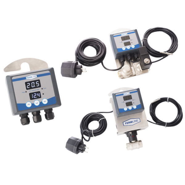 Régulateur de Température de Cuve Quantor FermLine – FermFlex – Connexion Bus, Double Afficheur, LED Mode Chaud/Froid - Image 1